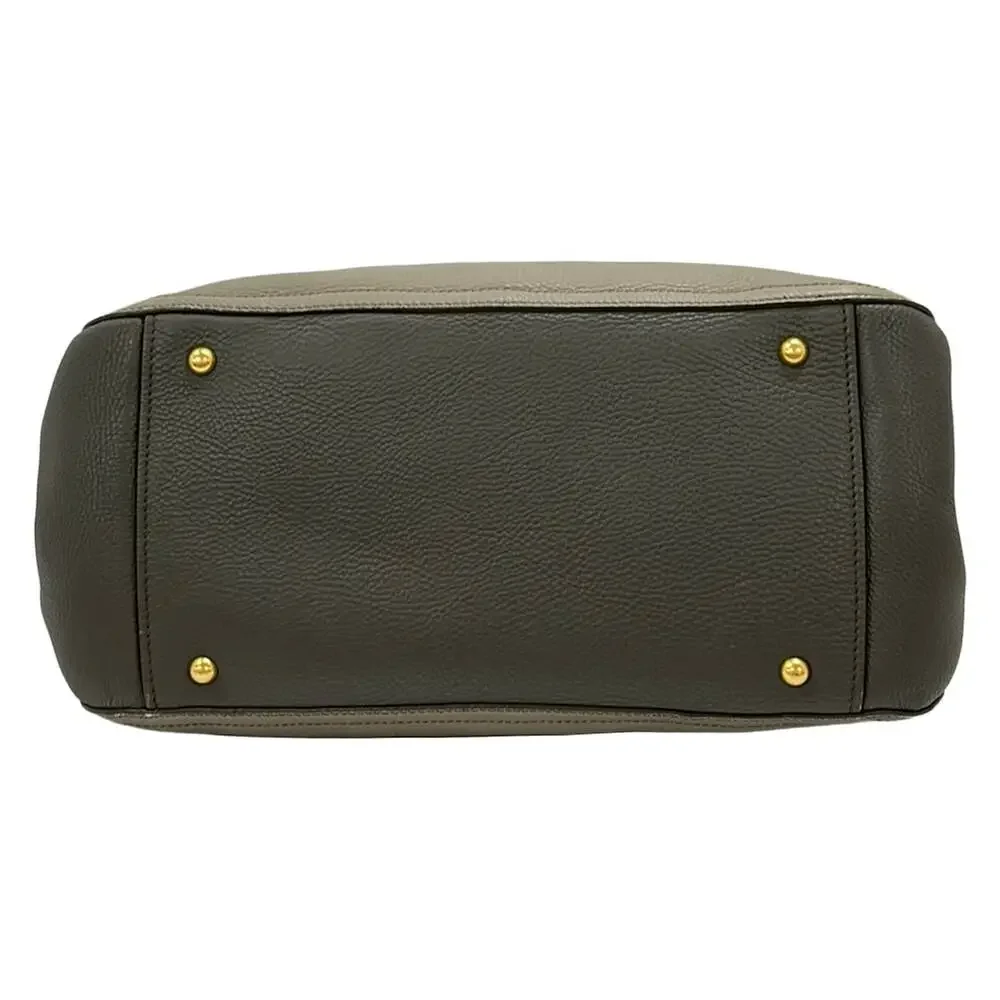 Miu Miu Vitter Carib Handbag Light gray